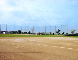 野球ができる広大な公園